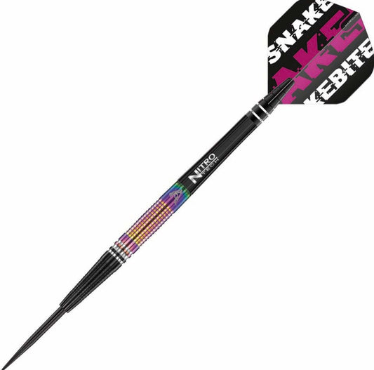Red Dragon Peter Wright Snakebite World Champion Tapered SE Steel Tip Darts - 21gm