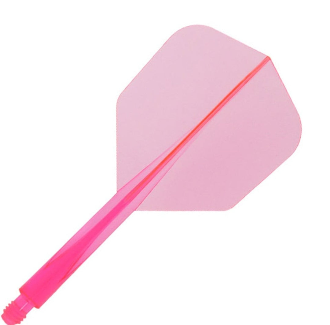 Condor Neon Axe Flight System - Shape Pink