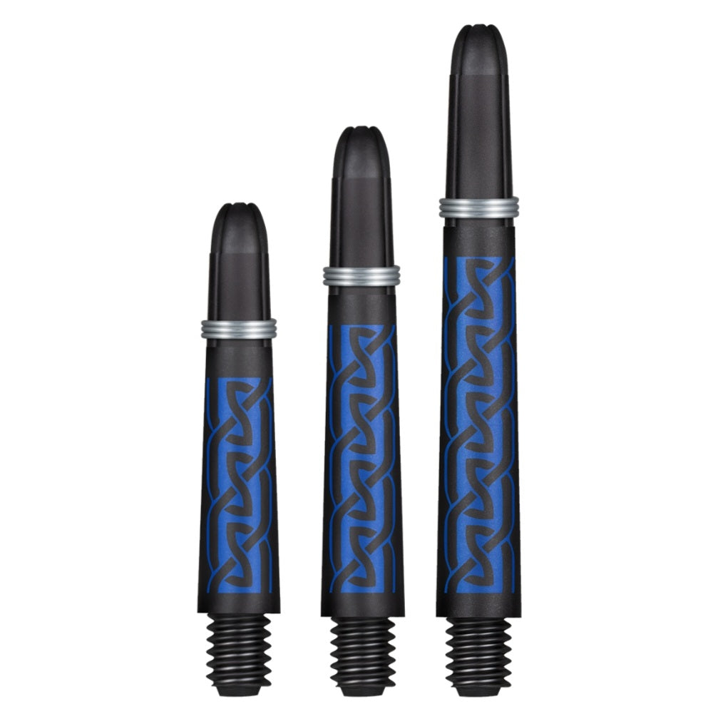 Shot Koi Carbon Dart Shaft-Helioknot Blue