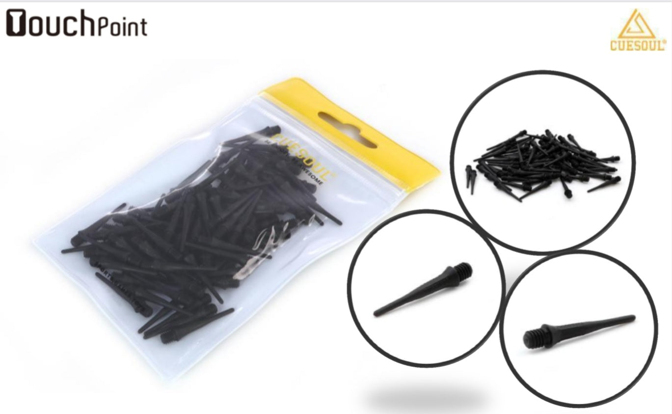 TOUCH-Point Short Soft Tips Dart Point 2BA