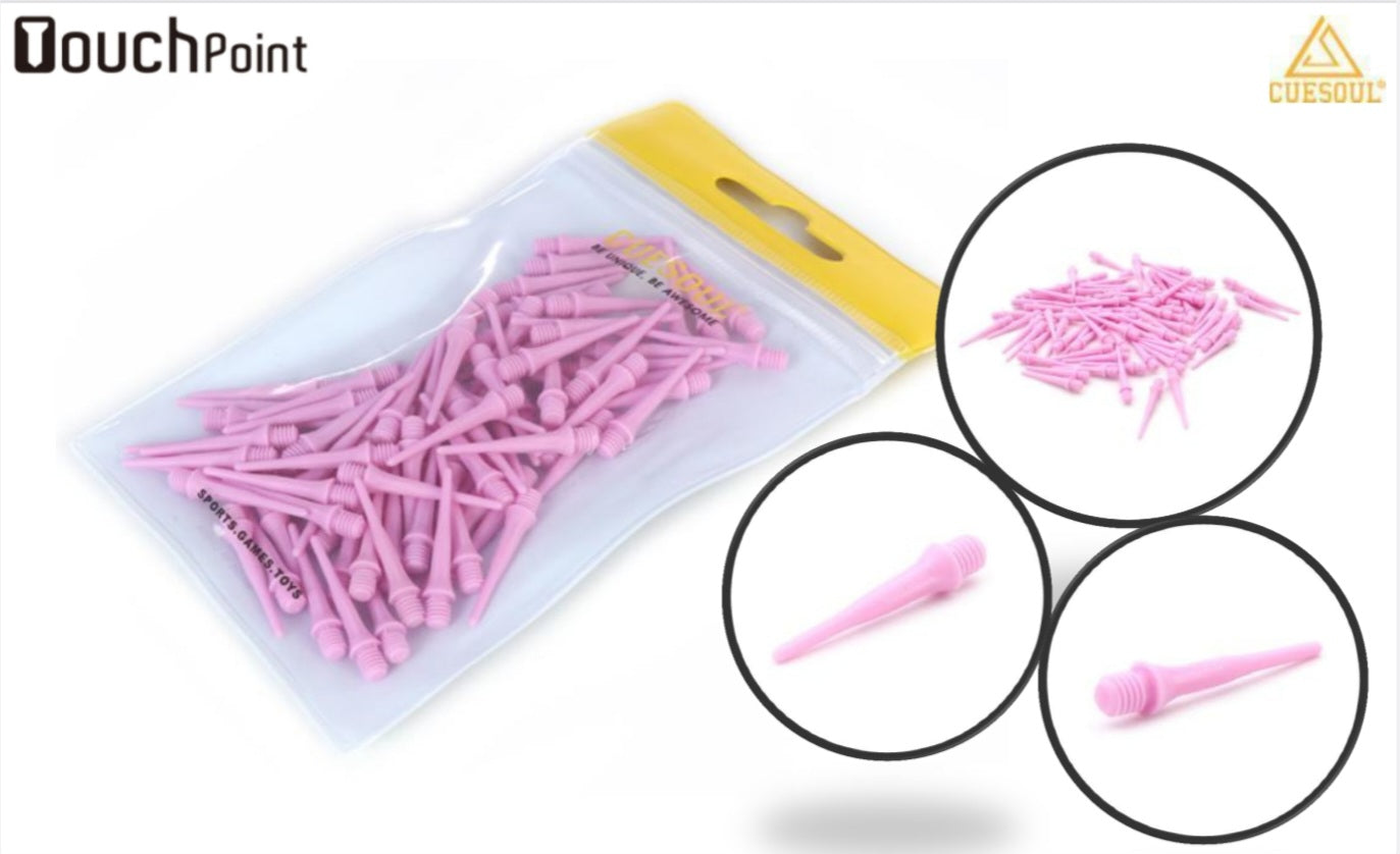 TOUCH-Point Short Soft Tips Dart Point 2BA