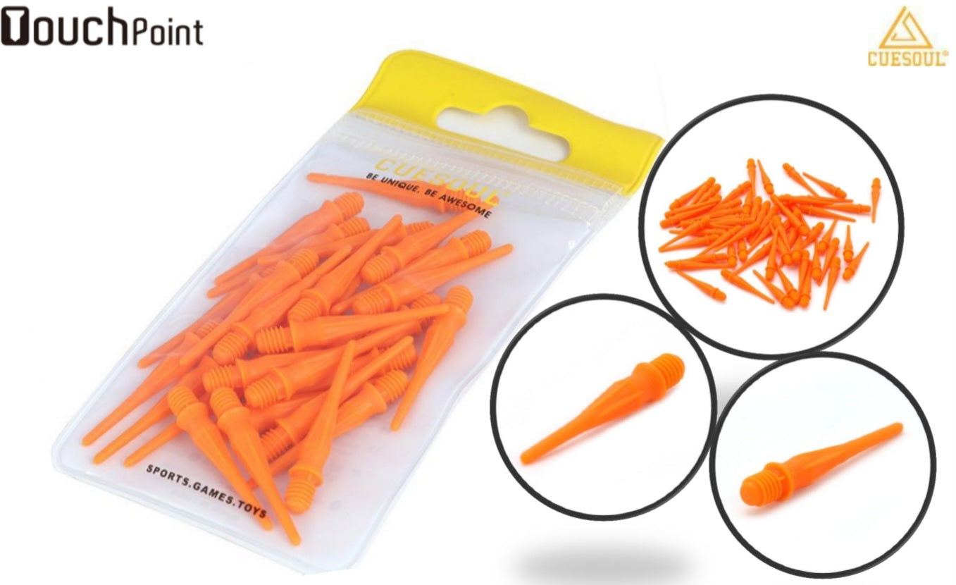 TOUCH-Point Short Soft Tips Dart Point 2BA
