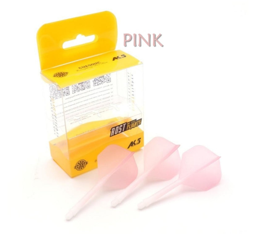 Standard Integrated dart Flight, Gradation - Pink