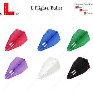 L-STYLE PRO DART FLIGHTS - L8 / BULLET