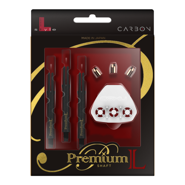 L-Style Premium L-Shaft Carbon Locked Dart Shafts