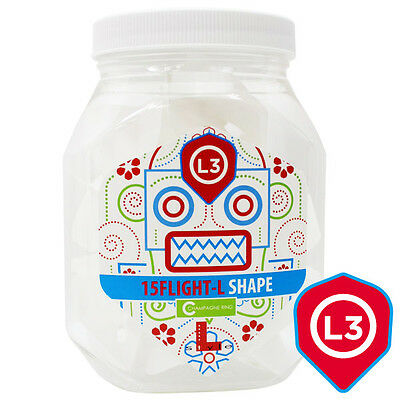 L-Style L3 Shape Jar White